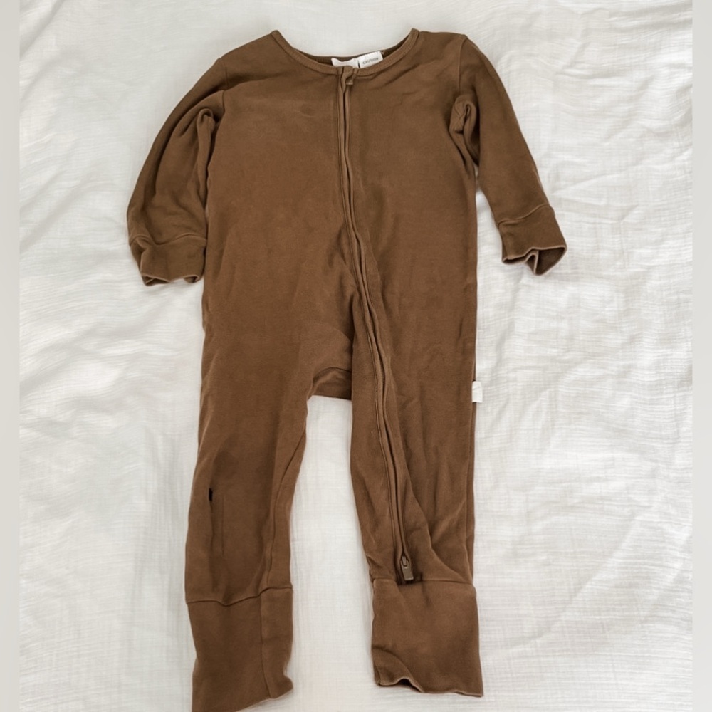 3/$10 Frankie Zip onepiece in Cub | Jamie Kay | 2 Years